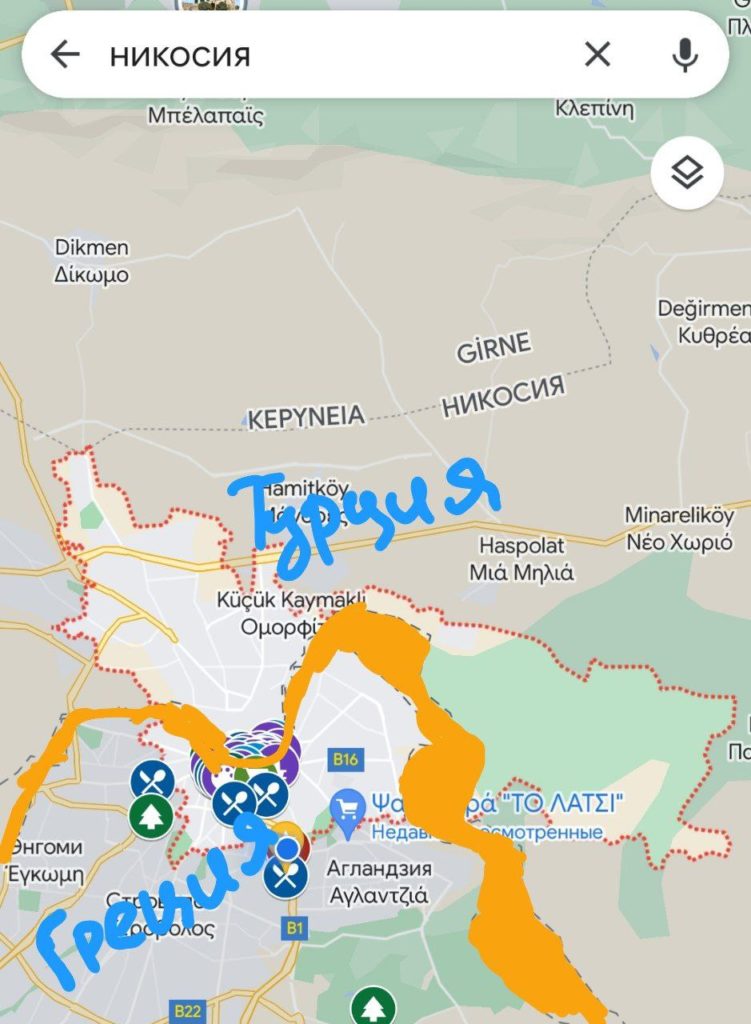 Поход в Турцию карта